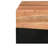 Caelin Industrial Rectangular Coffee Table With Wooden Frame-356723841-341969671