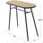 36.00'' Console Table