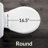 500EC Round Toilet Seat-54453324