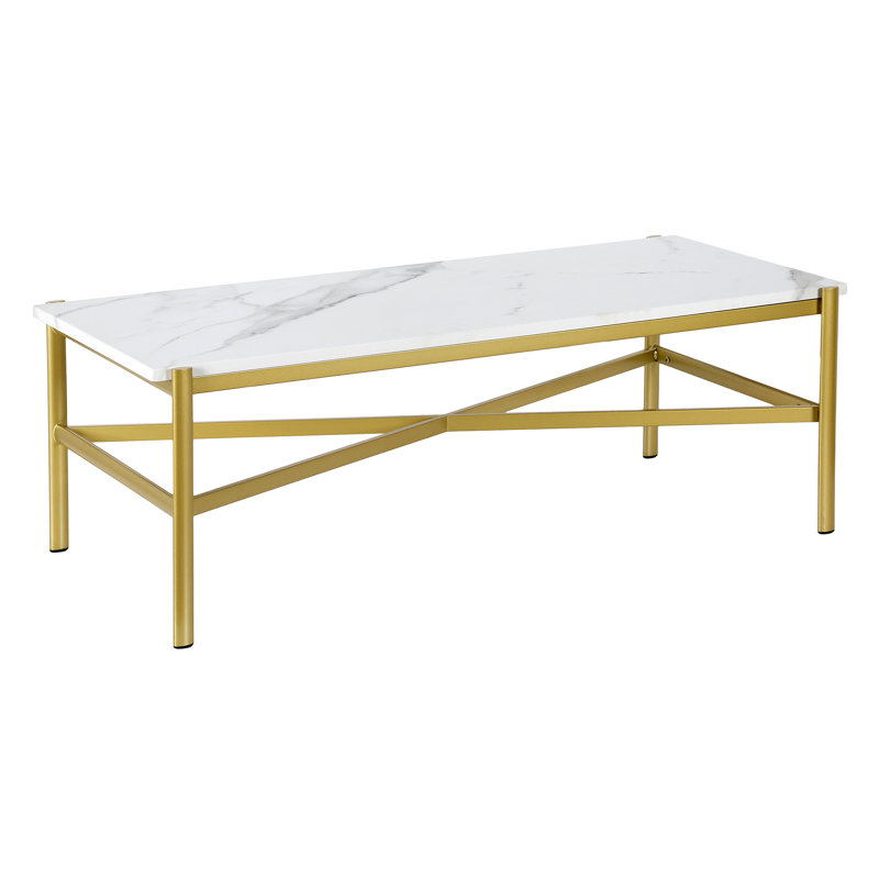 4 Legs Coffee Table, Gold