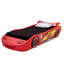 Ensemble de chambre à coucher 2 pièces Disney Pixar Cars Lightning Mcqueen avec lit voiture de course et matelas simple