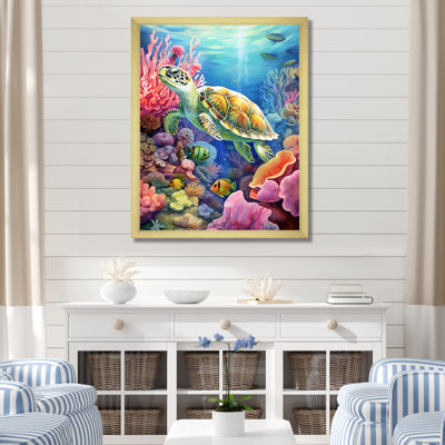 " Turtle Colorful Life "