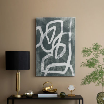 Chalk Line I -Gallery Wraraped Cavas