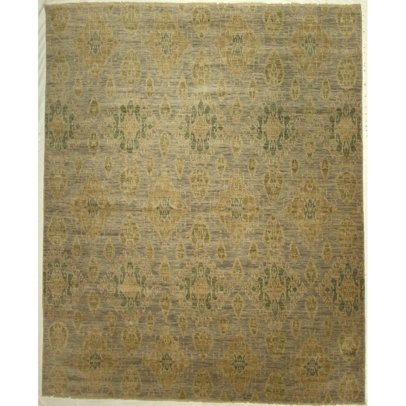Ember Hand Knotted Ikat Indoor Rug