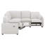 Canapé modulaire inclinable électrique 89 "avec ports USB, canapé modulaire avec deux tiroirs de rangement-260639686