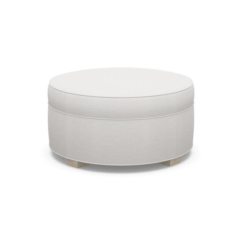 Round Ottoman, 9637-49, Sandstone