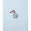 Jeweled Snowflake Holiday Shaped Ornament