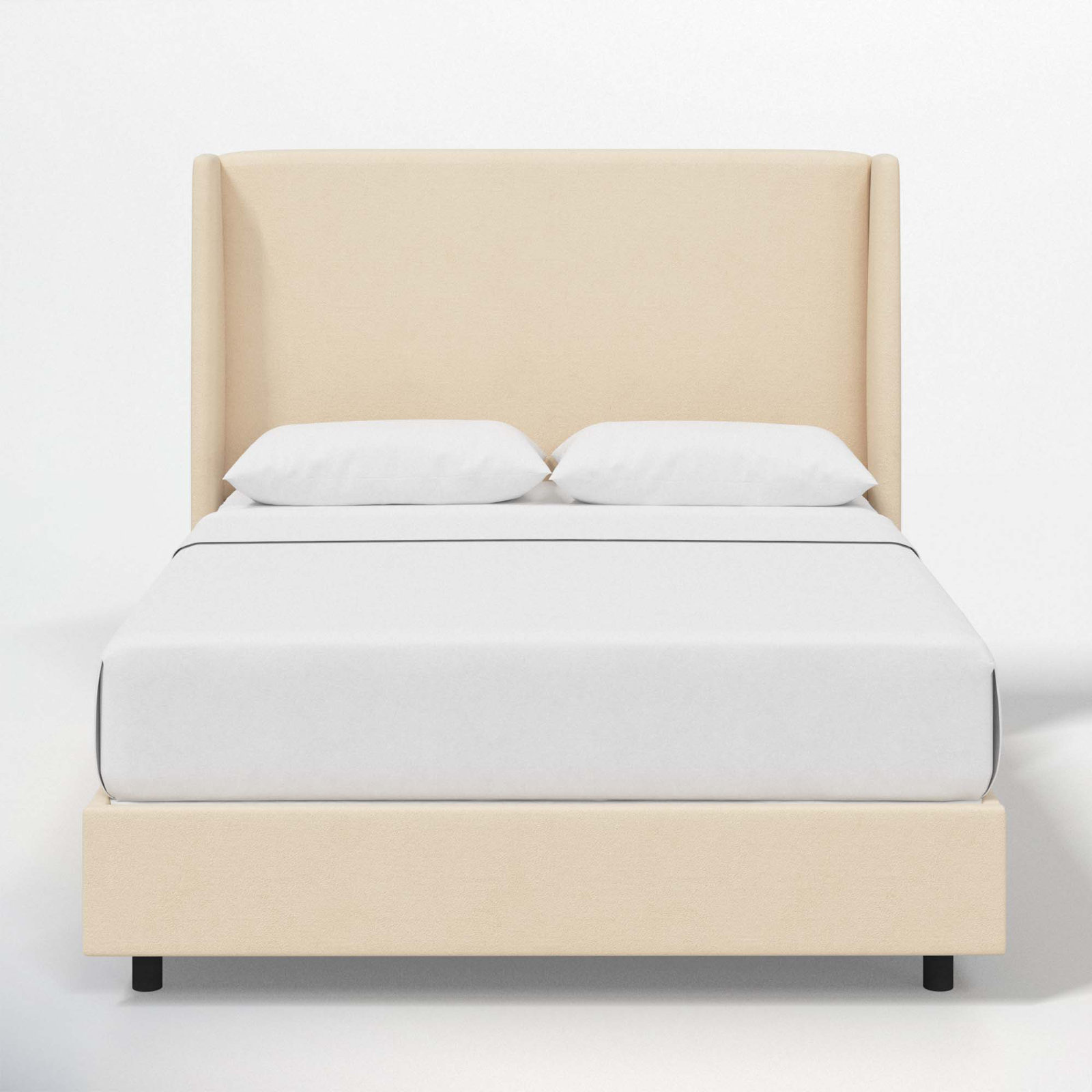 Tilly Upholstered Bed, California King, Classic Pearl Performance Velvet