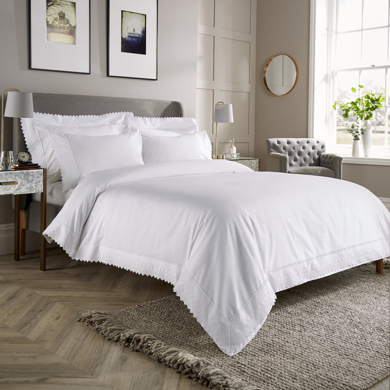 Sateen Paisley Duvet Cover, Super King Duvet Cover