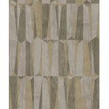 Fusion Geometric Point Wood Effect Motif 32.97' L x 20.87" Wallpaper Roll