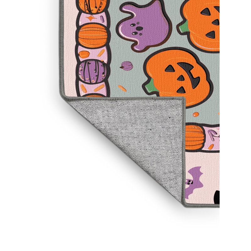 Tapis de Noël lavable The Holiday Aisle®, Rectangle de 5 pi x 8 pi