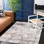 Tapis abstrait ivoire / gris-483982602