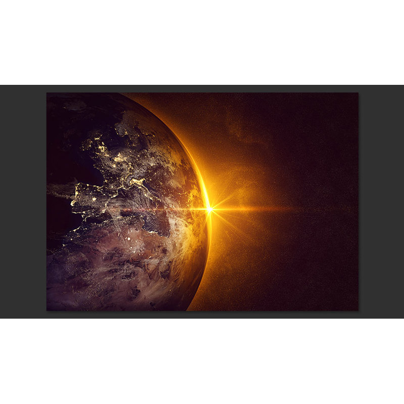 Golden Earth 2.1m x 300cm Wallpaper, 210cm x 300cm