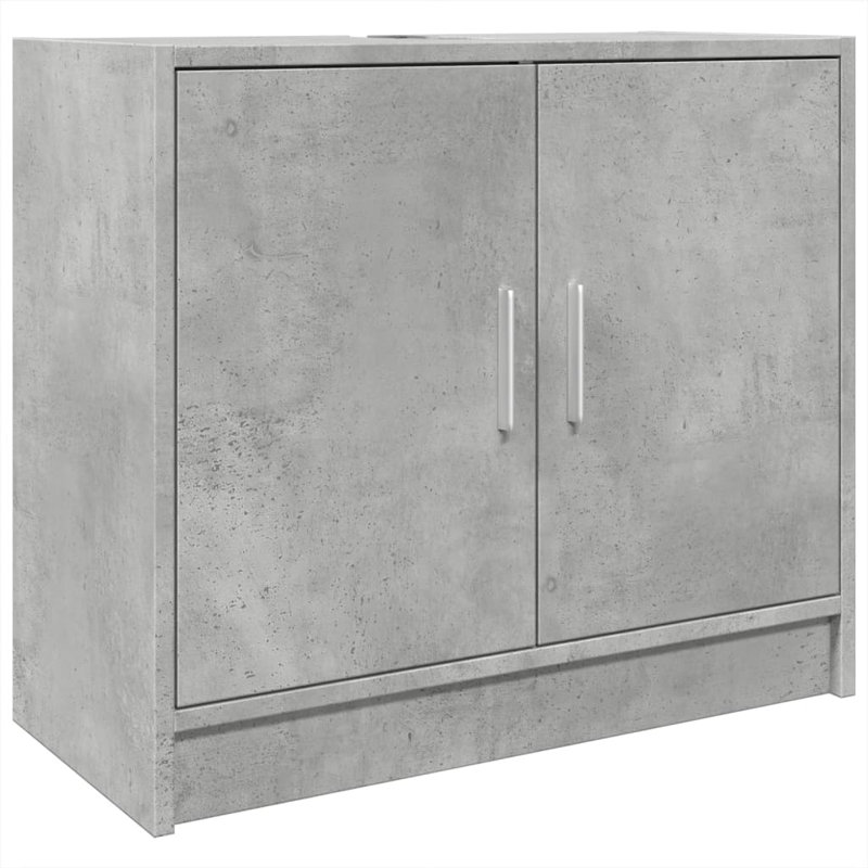 Brighley Under Sink Cabinet, Concrete grey