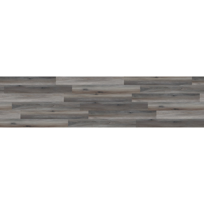 Brushwood Midnight Walnut 6 in. x 48 in. 2mm 12mil Glue Down Luxury Vinyl Plank Flooring, Midnight Walnut, 12Mil