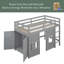 Lit mezzanine simple pour enfant Iliany-366564899