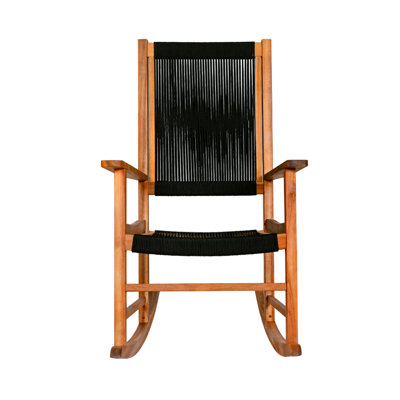 Hudson Modern Indoor / Outdoor Rocking Chair by Winston Porter
