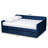 Meroe Upholstered Velvet Daybed with Trundle Bed-1736615348-1736615345