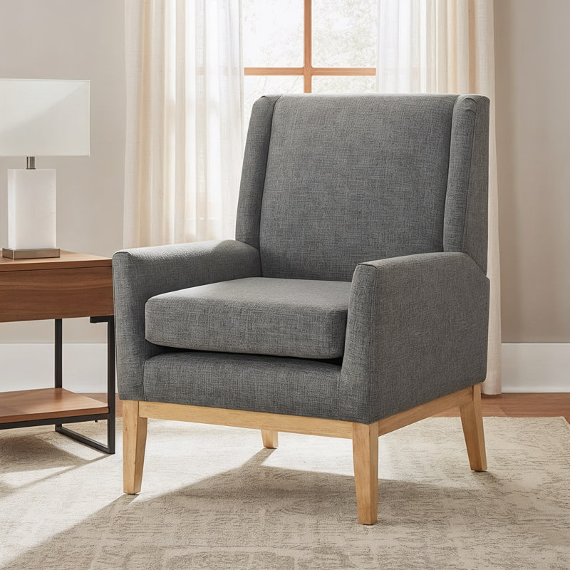 Fauteuil Amazonia, Mélange de polyester gris