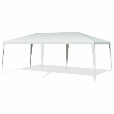 Tente de mariage de la partie auvent