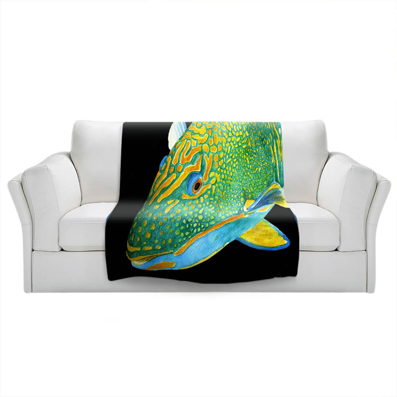  Couverture Deep Sea Life, 51 po x 60 po