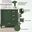 Ensemble de meuble-lavabo moderne 30 po avec lavabo 30 po, ensemble de rangement pour salle de bain avec porte à fermeture douce et 3 tiroirs, structure en bois massif-121885372-121885375