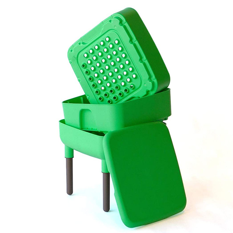 Bac à compost à vers extérieur FCMP, Vert