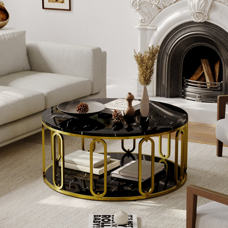 Table basse, Noir