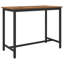 Rectangular Dining Table with Steel Base-455076240-455076252