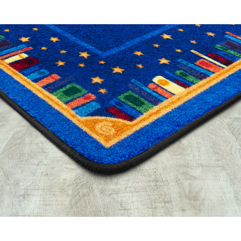 Kid Essentials Magic of Reading Area Rug, Rectangle 5'4" x 7'8"