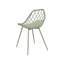 Rosanne 47cm H Cross Back Side Chair in Green-22956975