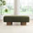 Marlon Dining Bench With Wooden Base-536343070-530345593