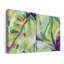 Toile tendue brillante avec abstraction tropicale I-Premium - prête à être accrochée-108944501