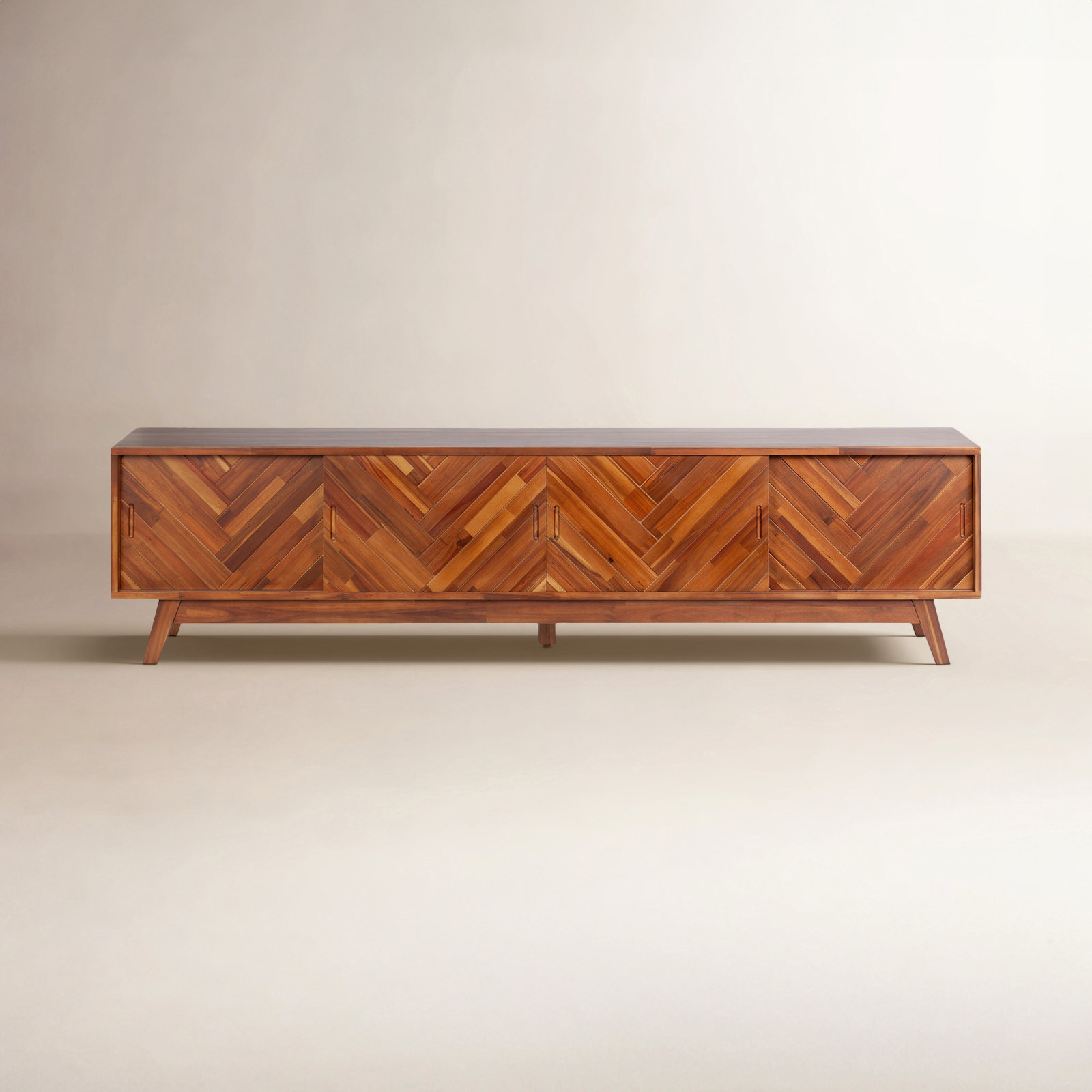 Zeller 79'' Media Console, Brown