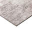 Tapis abstrait brun tissé à la machine-1728129554