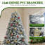 Lighted Artificial Pine Christmas Tree-618008841