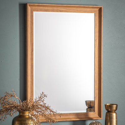 Maldon Solid Wood Rectangle Mirror