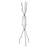 METAL FREESTANDING COAT RACK IN WHITE-253201620