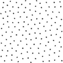 Black polka dot background Kids wallpaper  TenStickers