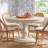 Albia 54" Solid Wood Pedestal Dining Table-70796545