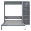 Lit escamotable mural avec tablettes Murphy-112674746