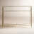 Allenhurst 45'' Glass Top Console Table