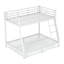 Metal Bunk Bed with Guardrails and Slats-1626193244-1626193245