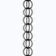 Aluminum No Subject Rain Chain