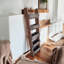 Reclaimed Wooden Decorative Ladder