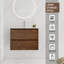 Meuble-lavabo mural simple 30 po avec comptoir en céramique-2060187351-2060187345