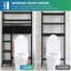 Aanika Over The Toilet Storage-864691534
