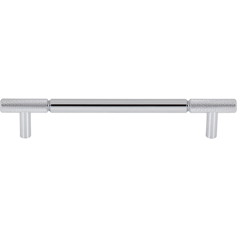 Prestwick Bar Pull, Polished Chrome, 6 5/16" Center To Center
