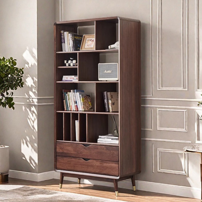 All solid wood classic bookcase