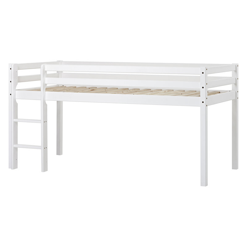 Basic Mid Sleepers, White, European Single (90 x 200cm)